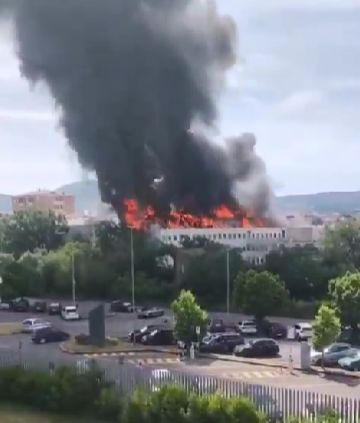 Grave incendio alla Facoltà di Agraria dell’Università della Tuscia: un operaio disperso