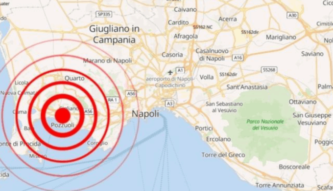 Terremoto ai Campi Flegrei, magnitudo 4.6: la scossa più forte degli ultimi 40 anni