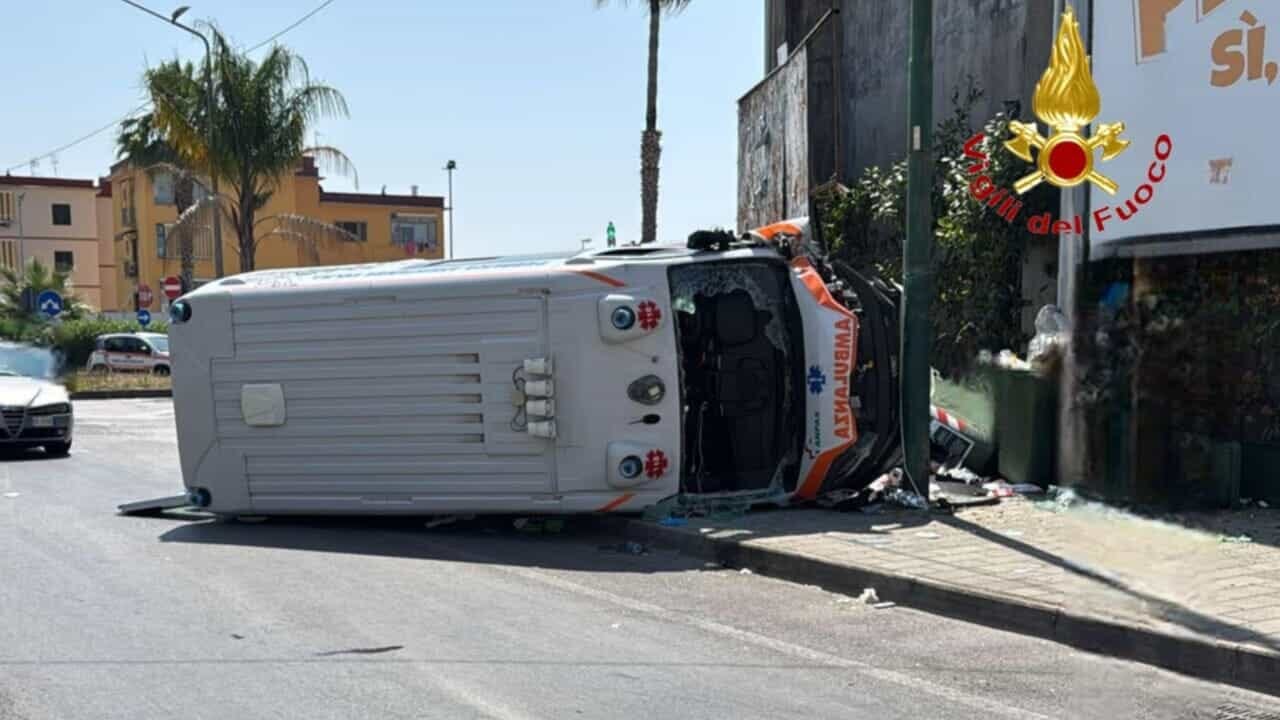 incidente ambulanza