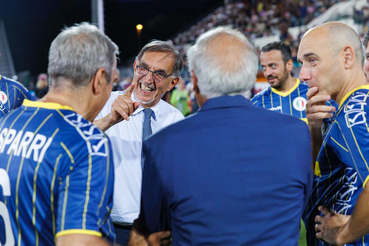 All’Aquila vince la solidarietà (e la Nazionale Cantanti): ministri e parlamentari in campo per la Partita del Cuore