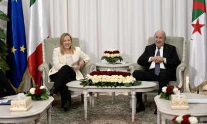 Meloni domani al 6° vertice fra Italia e Algeria sul "piano Mattei"