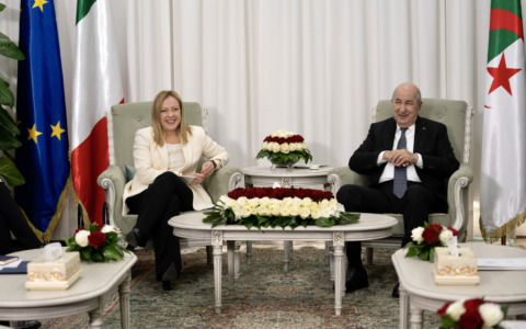 Meloni domani al 6° vertice fra Italia e Algeria sul “piano Mattei”