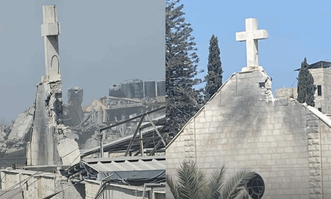 Gaza, raid israeliano su chiesa cattolica: due morti e nove feriti tra cui padre Romanelli. Meloni: “Attacchi inaccettabili”