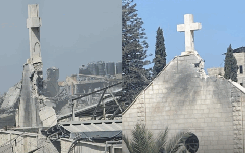 Gaza, raid israeliano su chiesa cattolica: due morti e nove feriti tra cui padre Romanelli. Meloni: “Attacchi inaccettabili”