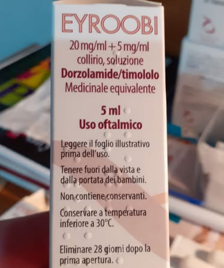 Collirio per la pressione oculare richiamato d'urgenza: marca e lotti interessati