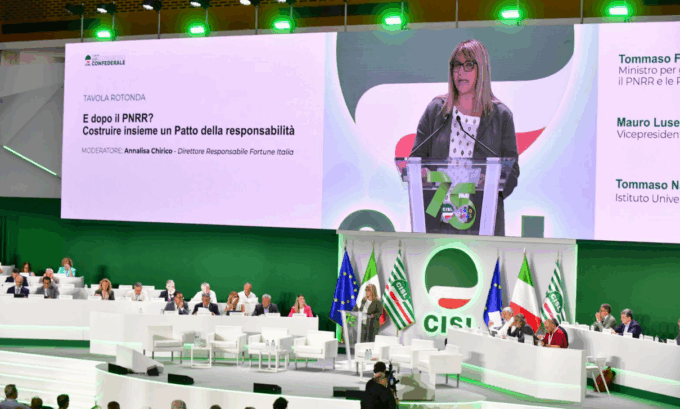 Congresso della Cisl a Roma, il messaggio di Mattarella (ricordando Giorgio Gaber…)