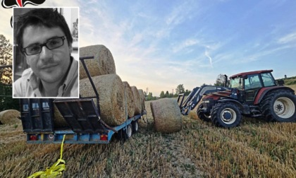 Travolto da una rotoballa, muore 43enne padre di tre figli