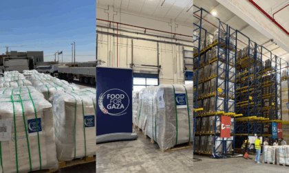Venti camion di aiuti in partenza dall'Italia per Gaza