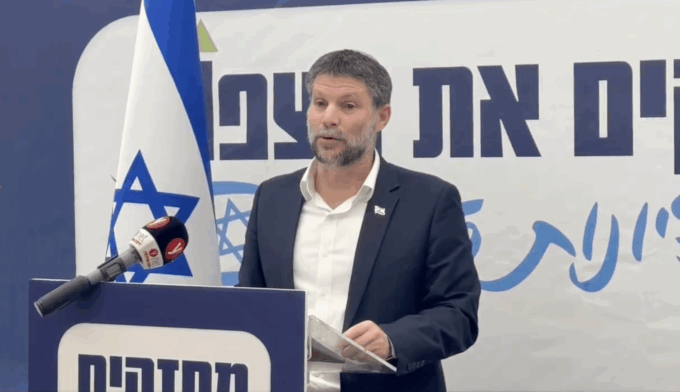 Smotrich: "Cancelleremo lo Stato di Palestina"