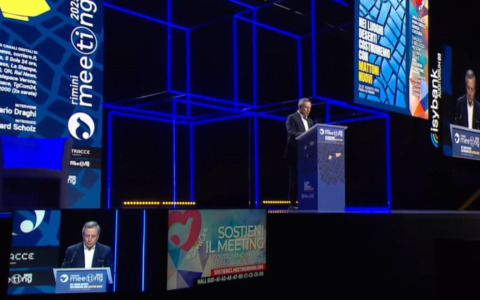 Mario Draghi sfiduciato nei confronti dell’Europa al Meeting di Cl: “Spettatrice marginale”