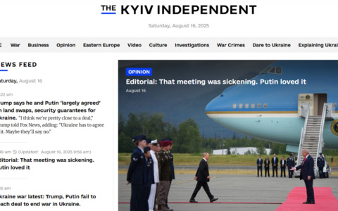 Il Kiev Indipendent: “Un’accoglienza regale per dittatore sanguinario: disgustoso”