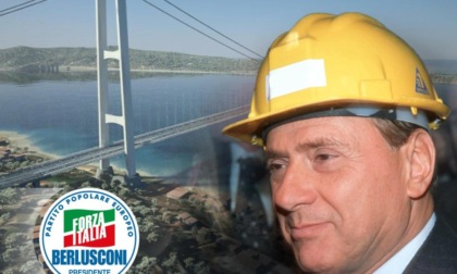 Ponte sullo Stretto, Forza Italia e la dedica a Berlusconi: "Ce l'abbiamo fatta presidente"