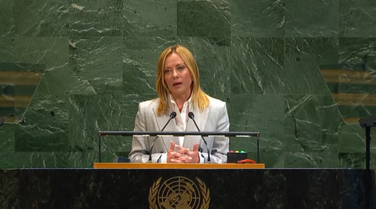 Meloni all’Onu su Flotilla: “Irresponsabile usare Gaza per colpire il Governo”. Oggi informativa di Crosetto alla Camera