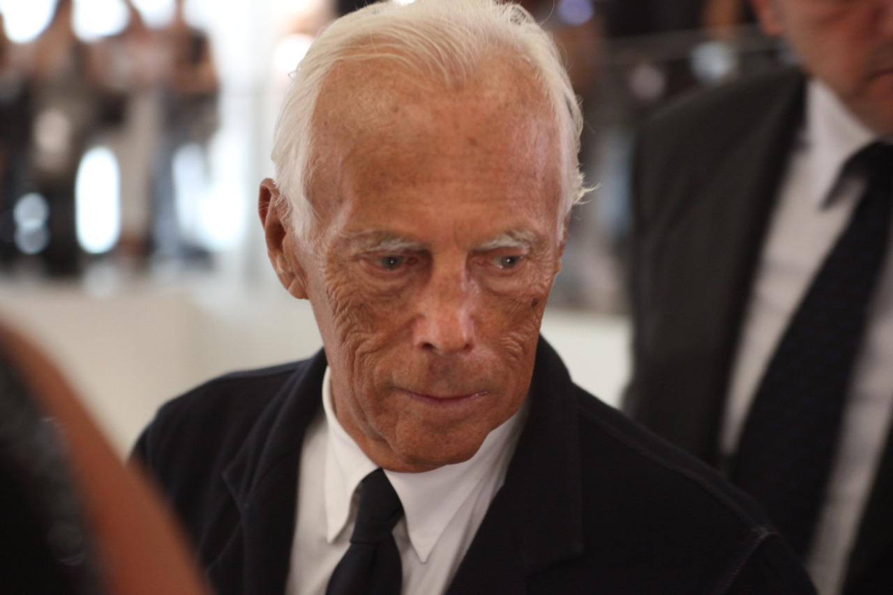 Morto Giorgio Armani, il re della moda