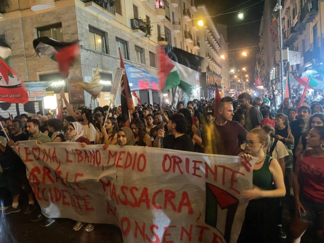 Gaza brucia e l’Italia scende in piazza: da Milano a Padova, da Torino a Firenze, da Napoli a Roma