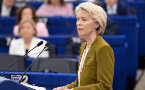 Stato dell’Unione, Von der Leyen: “Europa in lotta per il suo futuro”