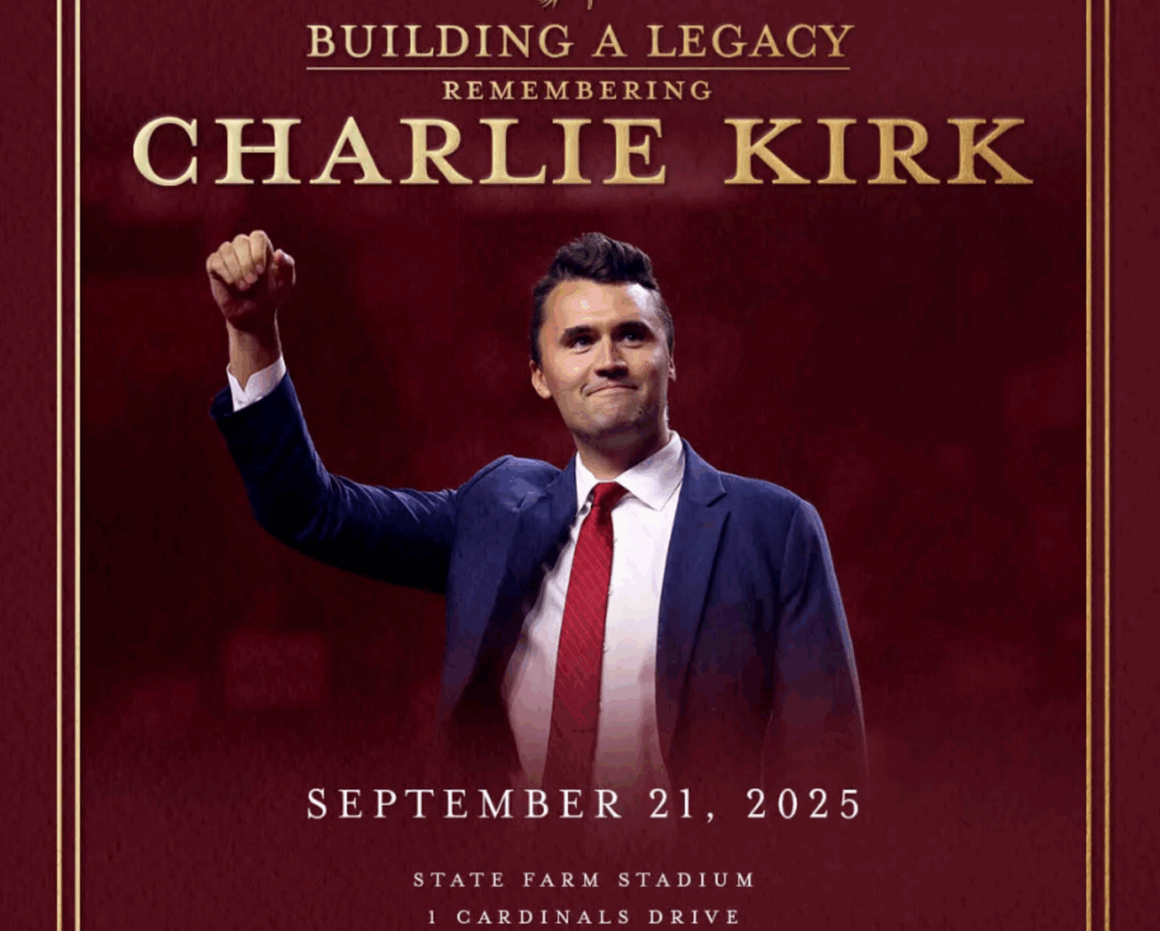 Funerale-show MAGA per Charlie Kirk: Trump annuncia la sua presenza allo stadio di Glendale