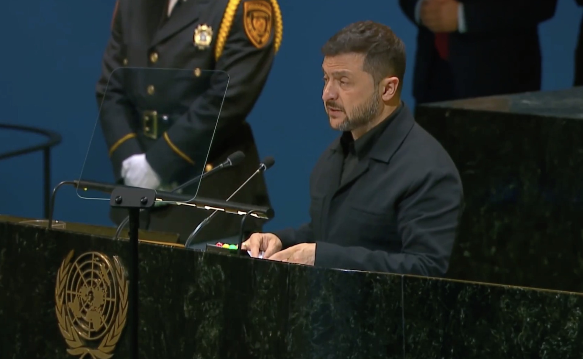 Appello di Zelensky a vertice Onu: "Il diritto internazionale è al collasso, non state a guardare"