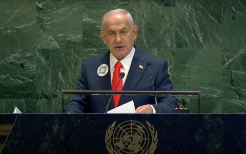 Netanyahu parla all’Onu e i delegati abbandonano l’aula