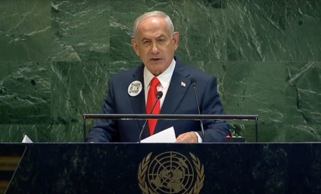 Netanyahu parla all'Onu e i delegati abbandonano l'aula