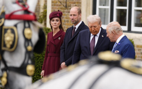 Trump ospite di Re Carlo al castello di Windsor, domani il vertice politico con Starmer