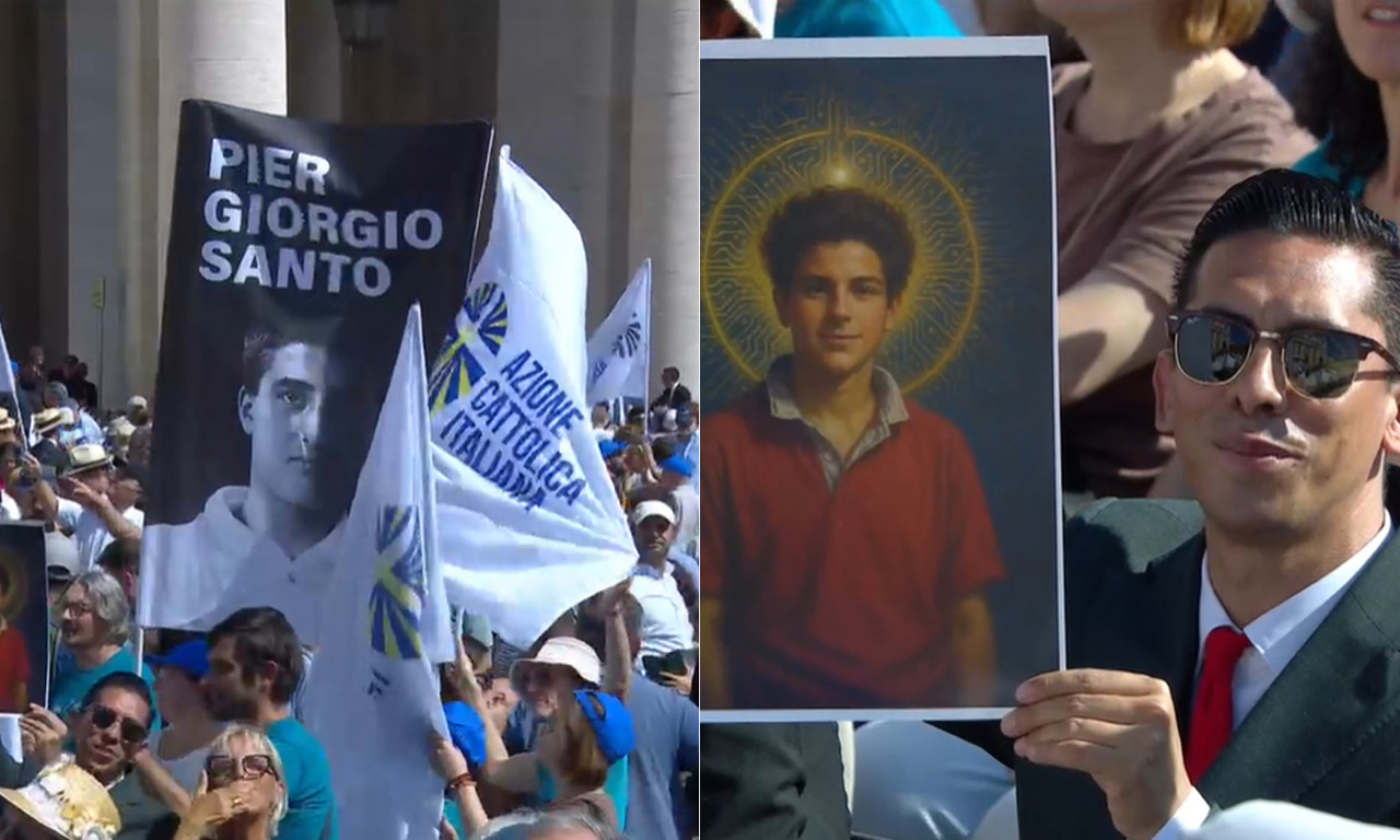 Carlo Acutis e Pier Giorgio Frassati Santi proclamati santi da Papa Leone XIV