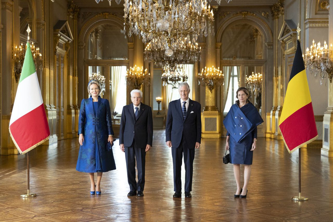 Mattarella in visita in Belgio parla di libertà di stampa e del caso Ranucci