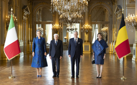 Mattarella in visita in Belgio parla di libertà di stampa e del caso Ranucci