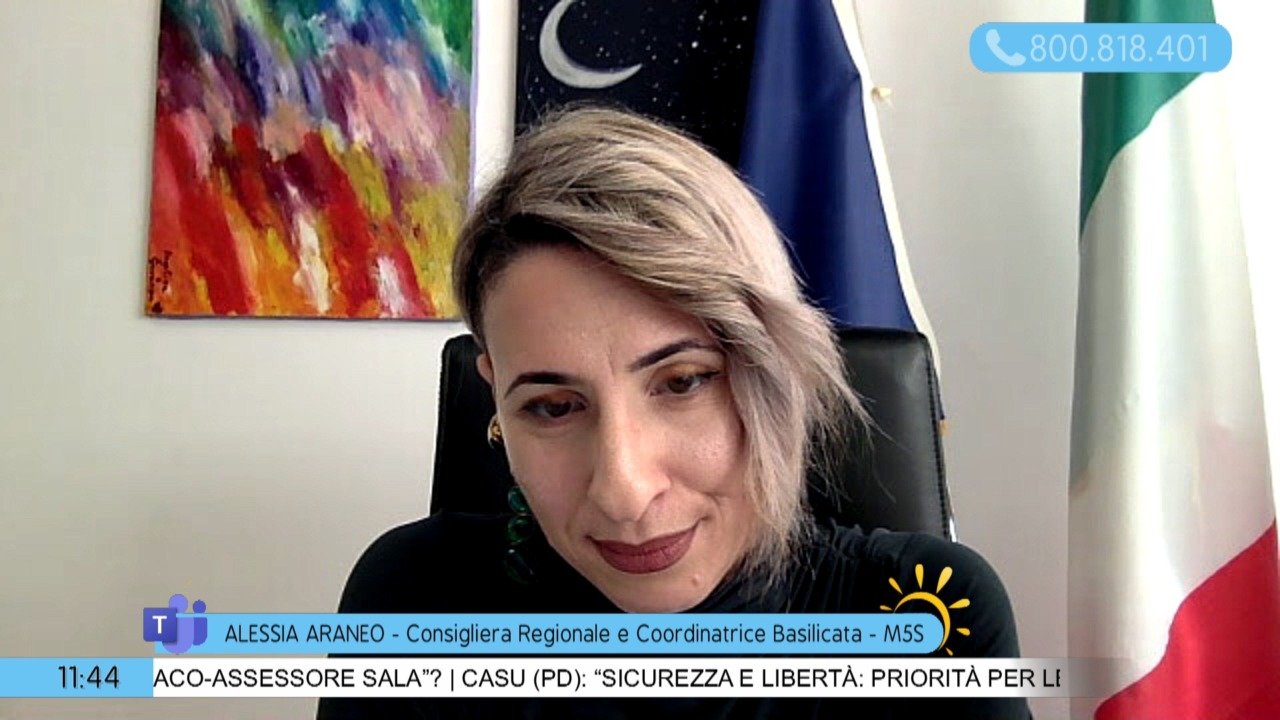 Araneo (M5S): “Povertà e diseguaglianze in crescita: l’allarme sulla condizione lucana”
