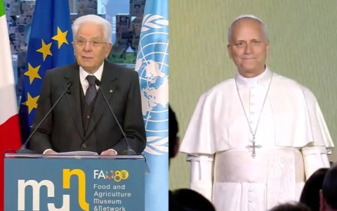 Giornata Mondiale dell’Alimentazione: a Roma si celebrano gli 80 anni della Fao. Presenti Mattarella, Papa Leone XIV e Meloni