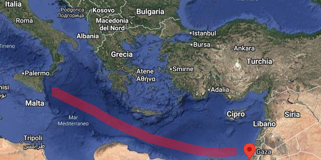 Nuova Flotilla con 9 barche attaccata da Israele: abbordata nella notte in acque internazionali