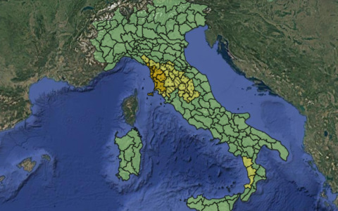 Maltempo in Italia: allerta arancione in Toscana. Nubifragi, vento forte e mareggiate in arrivo al Centro-Nord
