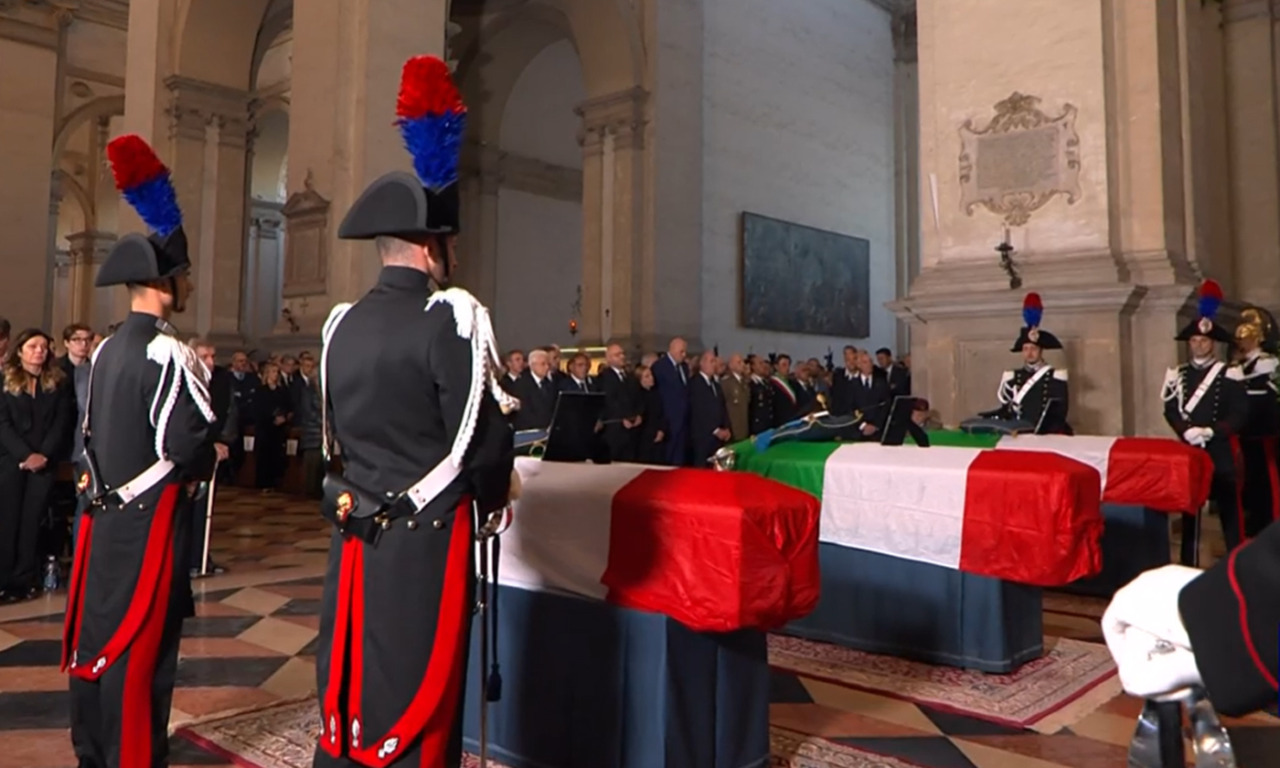 La diretta dei funerali di Stato per i tre Carabinieri morti a Verona