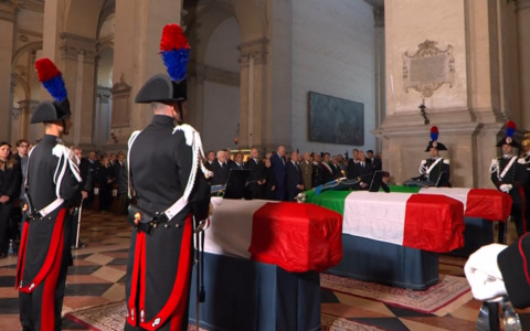 La diretta dei funerali di Stato per i tre Carabinieri morti a Verona