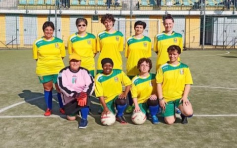 Le Sisters Football in campo per la Partita del Cuore a Manfredonia