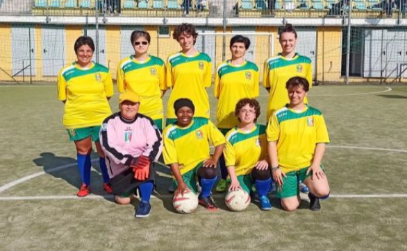 Le Sisters Football in campo per la Partita del Cuore a Manfredonia