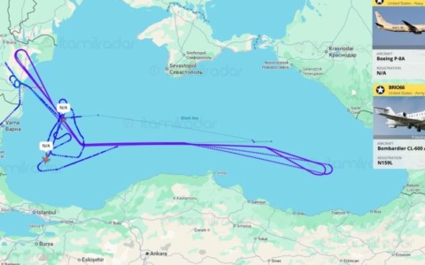 Perché un aereo americano è partito da una base inglese per sorvolare la Crimea