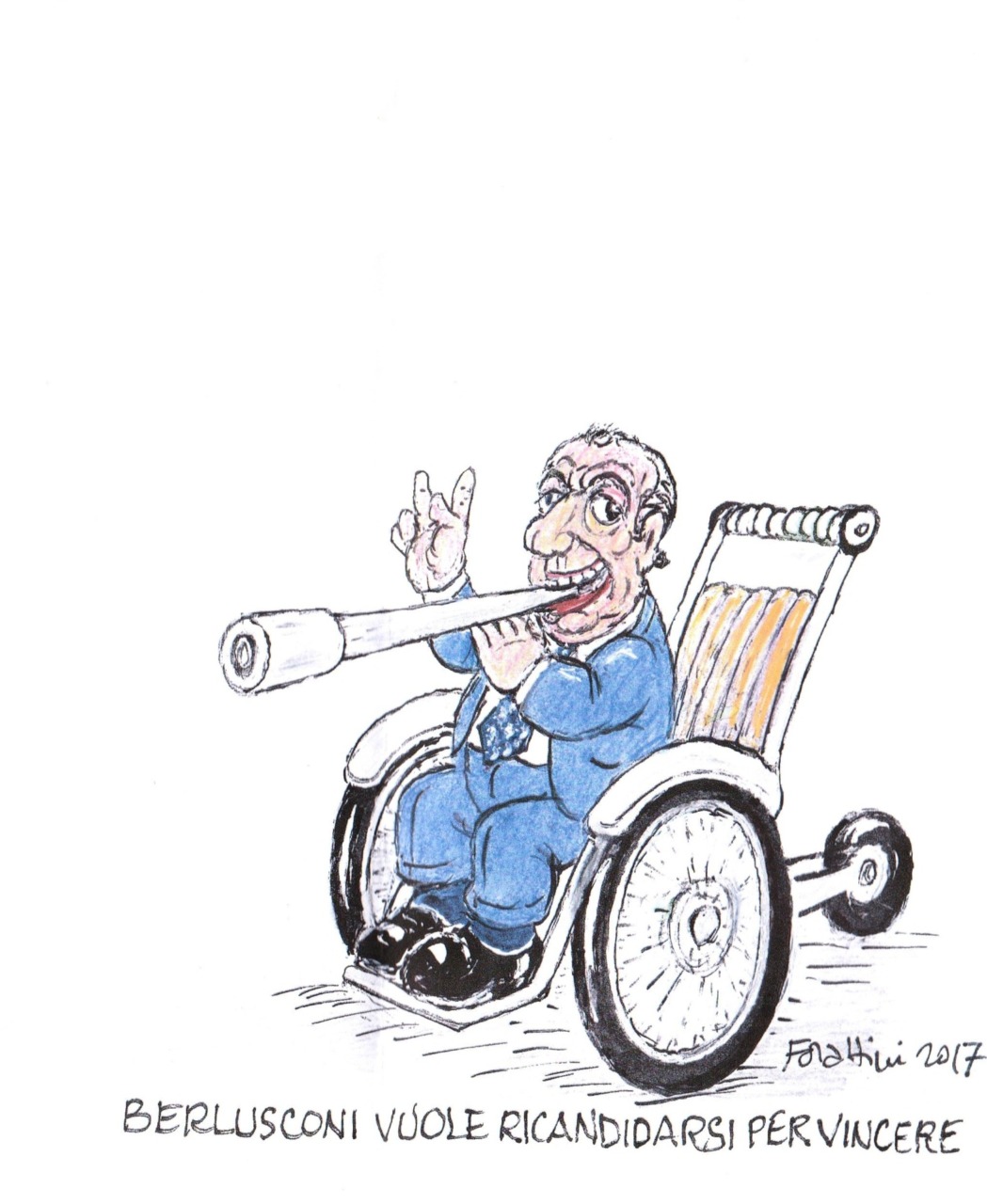 È morto Giorgio Forattini, il celebre vignettista maestro della satira politica