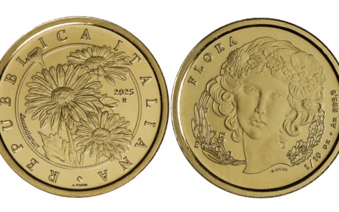 Prima assoluta per la moneta da 0,75 euro dedicata alla Margherita