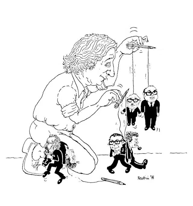 È morto Giorgio Forattini, il celebre vignettista maestro della satira politica