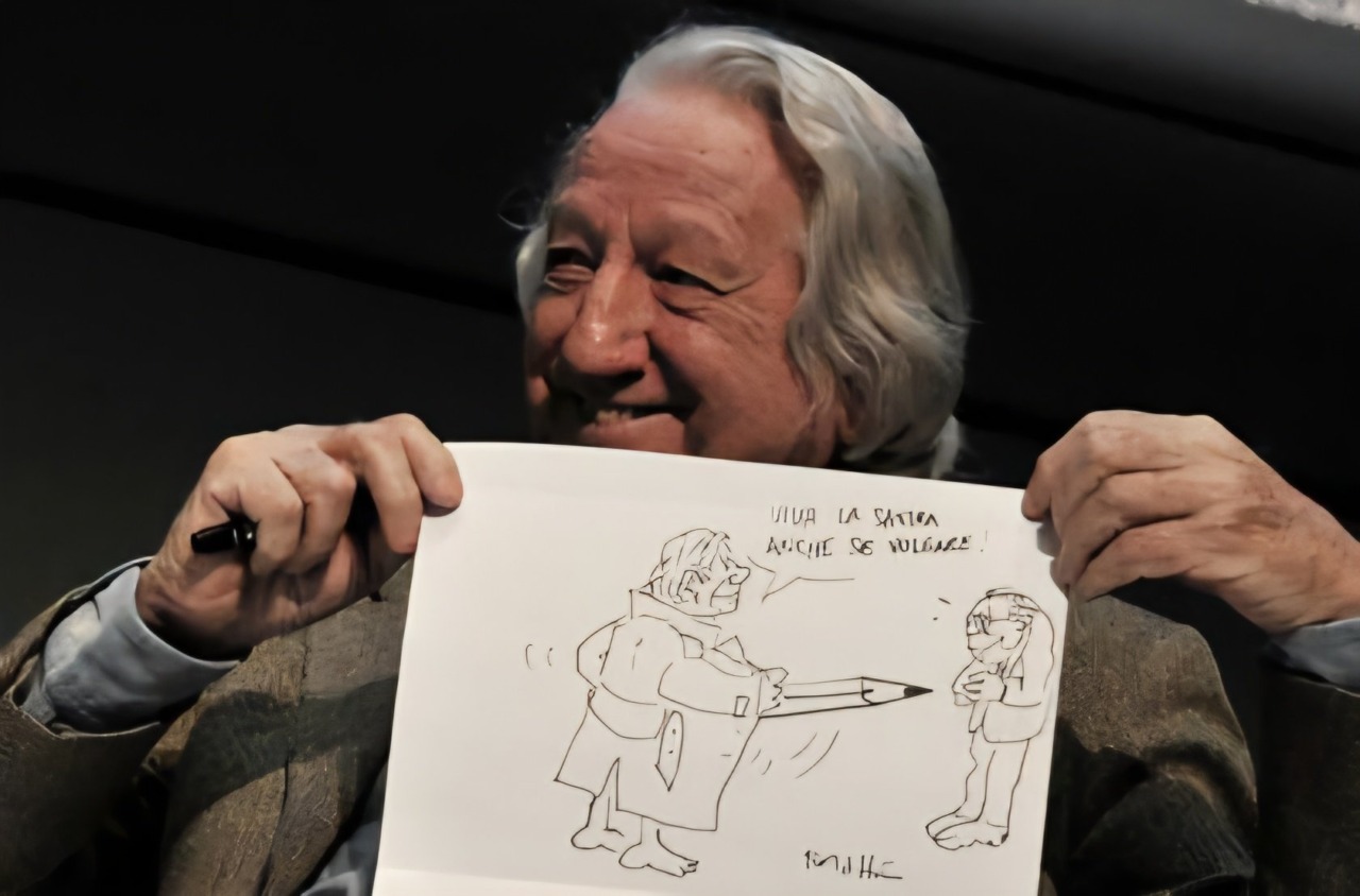 È morto Giorgio Forattini, il celebre vignettista maestro della satira politica