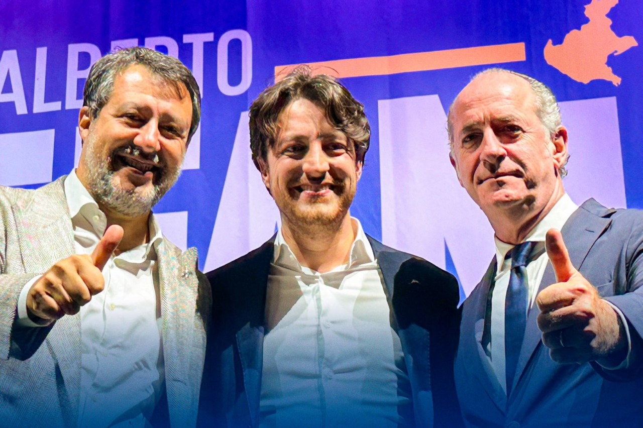 In Veneto Centrodestra doppia Centrosinistra, Lega doppia FdI, Zaia doppia tutti