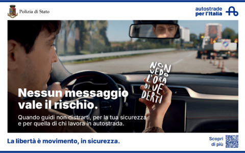 Autostrade per l’Italia: al via “Guida senza rischi”, la nuova campagna sulla sicurezza stradale in collaborazione con la Polizia di Stato