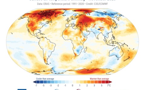 Novembre 2025: il terzo mese più caldo di sempre in un anno che supera la soglia critica climatica