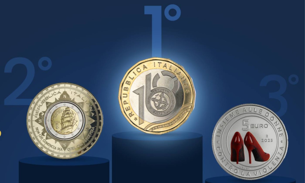 Moneta dell’Anno 2025: vince Capitanerie di Porto – Guardia Costiera