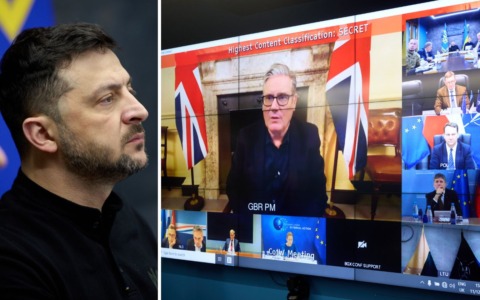 Ucraina, “volenterosi” in videoconferenza (con Meloni): invitato anche Trump