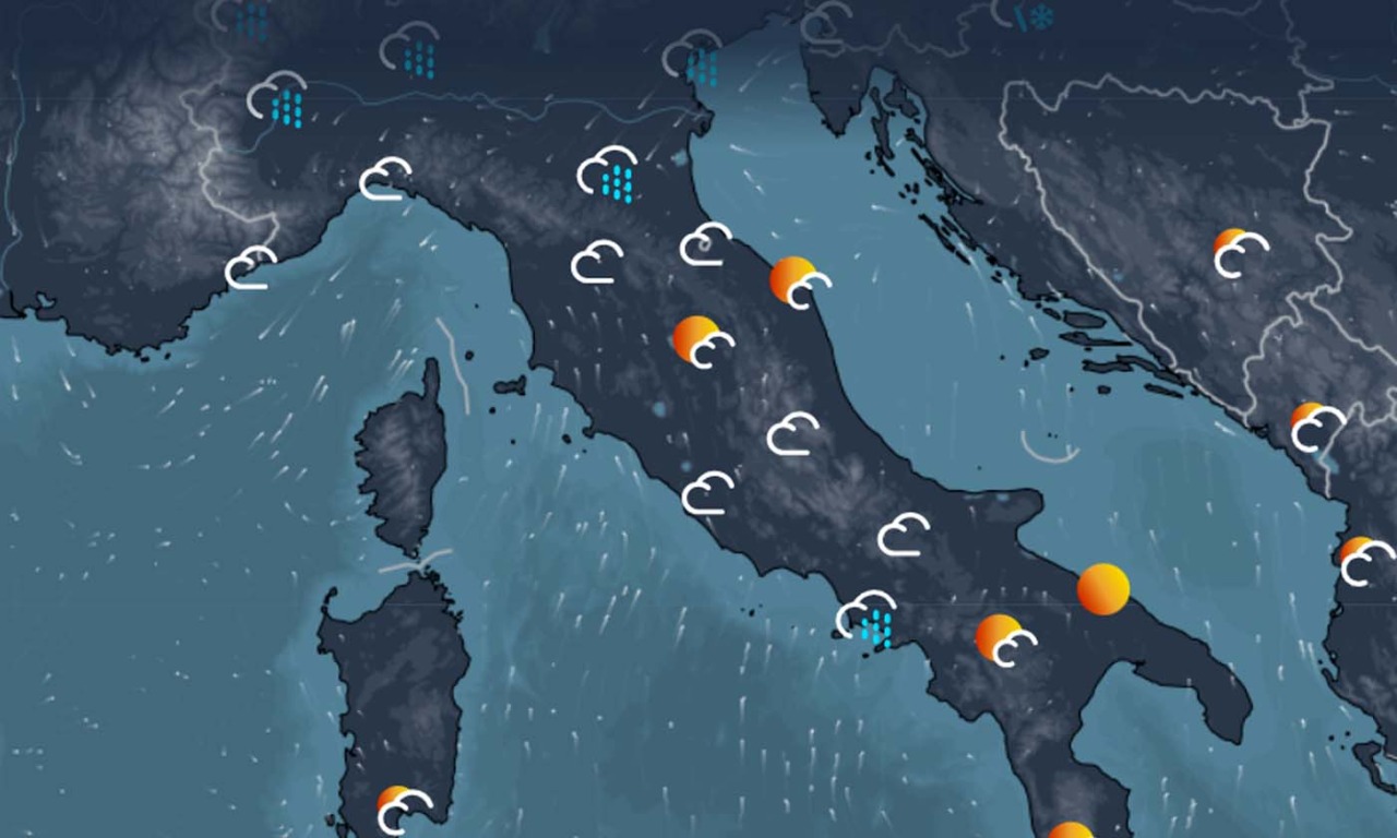 Meteo, a Natale arriva il ciclone invernale con freddo e neve