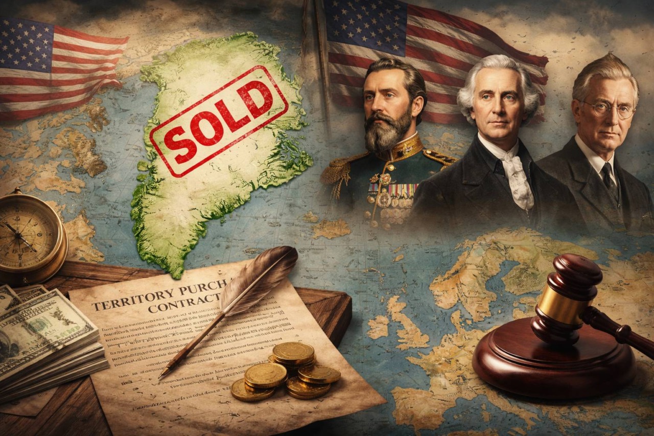 Quando gli Stati Uniti compravano territori: come funzionavano davvero gli “acquisti” del passato (e perché oggi è più difficile)