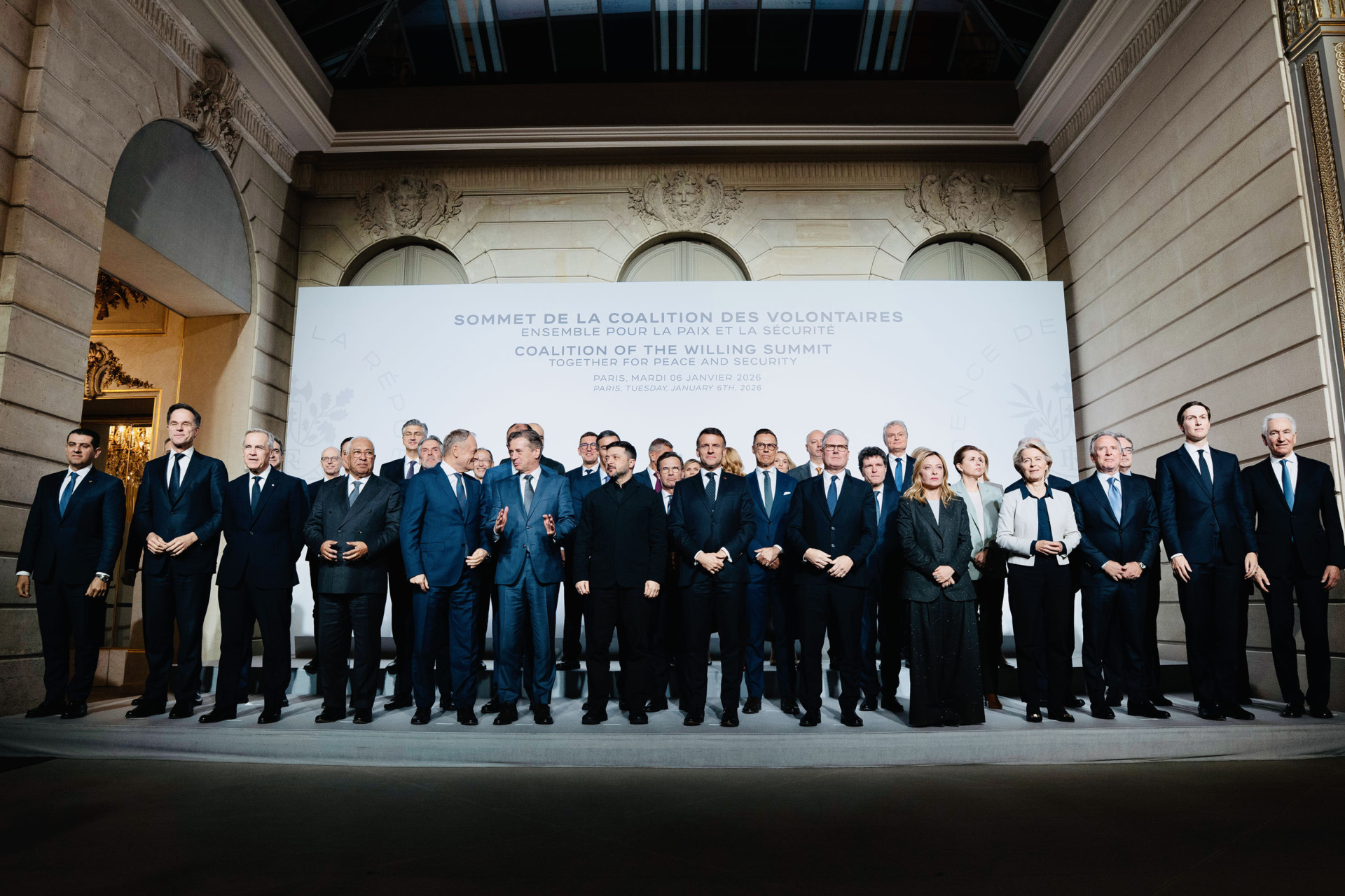 Volenterosi: le cinque garanzie per Kiev. Meloni: "Nessun soldato italiano"