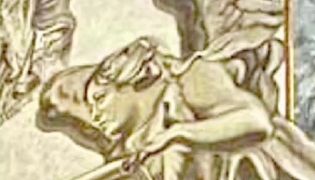 Un angelo con il volto di Giorgia Meloni: polemica sul restauro nella basilica di San Lorenzo in Lucina